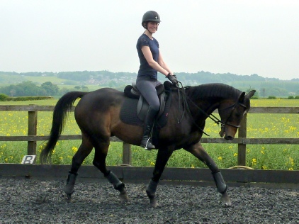 Jason and trainer Hannah Esberger